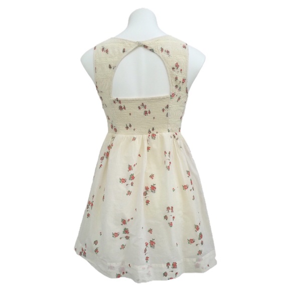 Free People floral print sleeveless mini dress - Picture 3 of 11